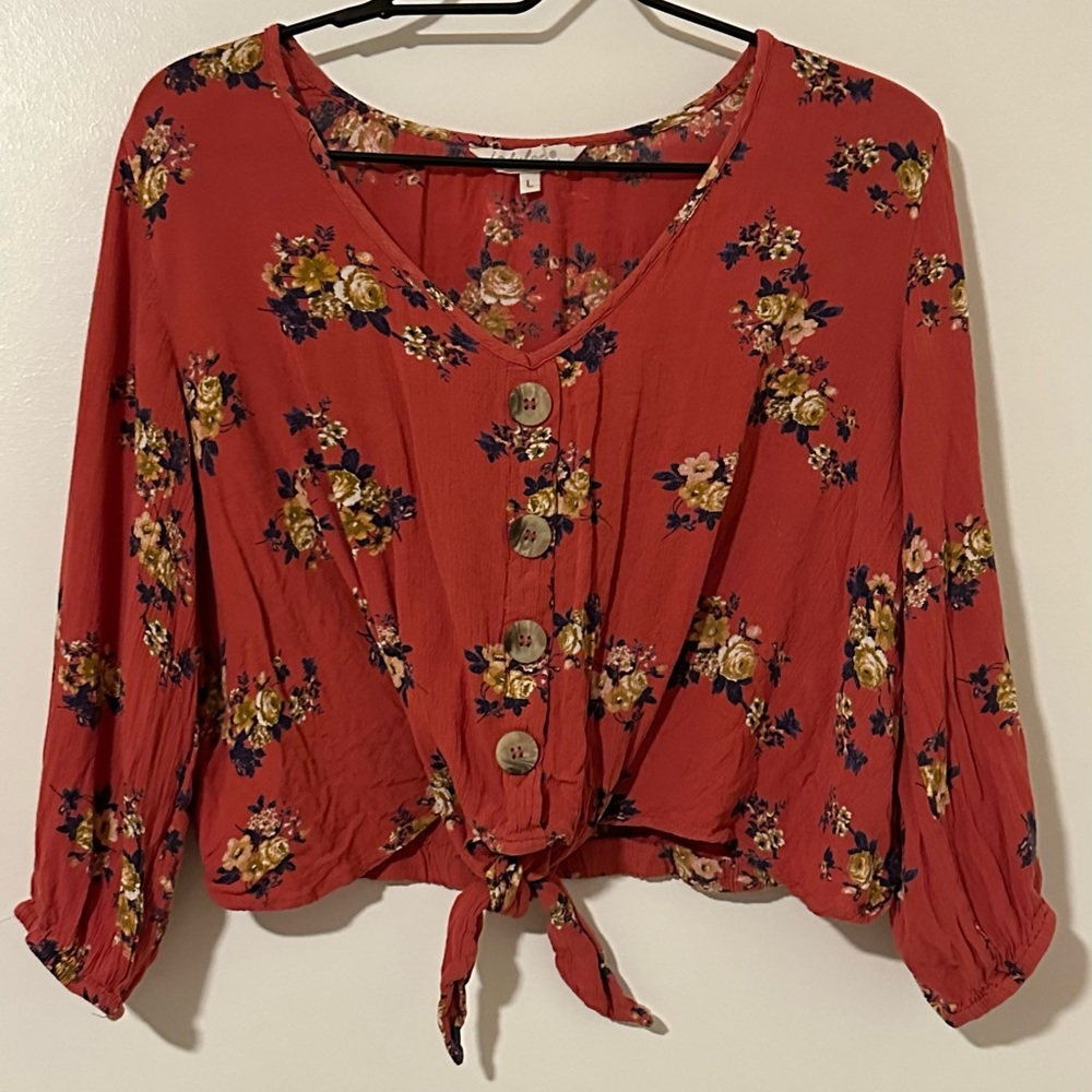 “Indulge” midrift. Size Large
